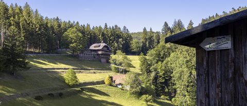 Die Renchtalhütte, Einkehrmöglicheit am Sinfoniesteig und Wiesensteig