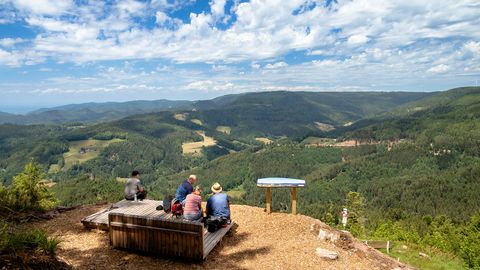 Ausblick vom Sifoniesteig